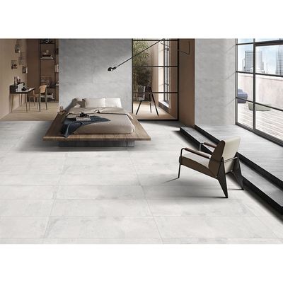 Indian Milano Porcelain Floor Tile (65) Lasa Bianco Matt 60X60Cm (4 Nos/Ctn,1.44Sqm)