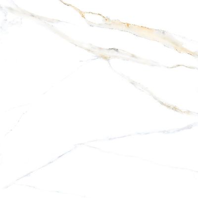 Indian Milano Porcelain Floor Tile (73) Calacatta Gold Glossy 60X60Cm (4 Nos/Ctn,1.44Sqm)