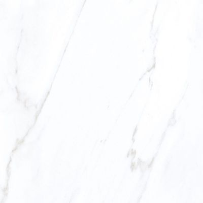 Indian Milano Porcelain Floor Tile (73) Landon Bianco Glossy 60X60Cm (4 Nos/Ctn,1.44Sqm)