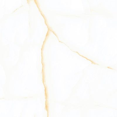 Indian Milano Porcelain Floor Tile (73) Alice Bianco Glossy 60X60Cm (4 Nos/Ctn,1.44Sqm)