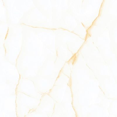 Indian Milano Porcelain Floor Tile (73) Alice Bianco Glossy 60X60Cm (4 Nos/Ctn,1.44Sqm)