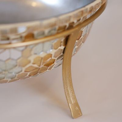 Mosaic Bowl Gold