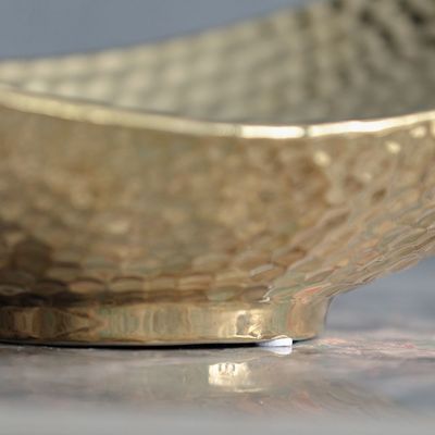 Liana Ovel Bowl Gold 35X19.5X12Cm