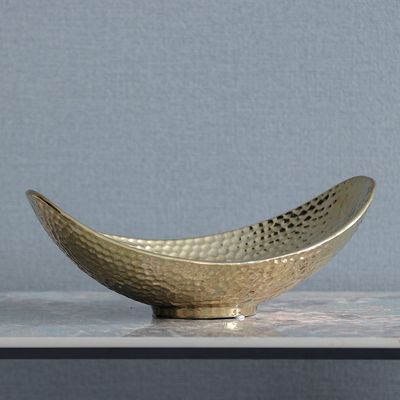 Liana Ovel Bowl Gold 35X19.5X12Cm