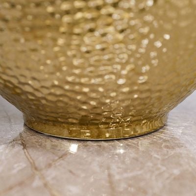 Liana Bowl Gold 26.5X26.5X12.5Cm