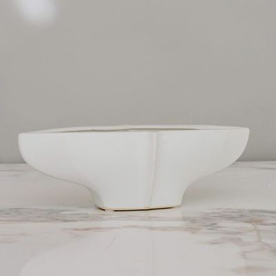 Zenith Ceramic Bowl White 33.5X9.5X10.5Cm 