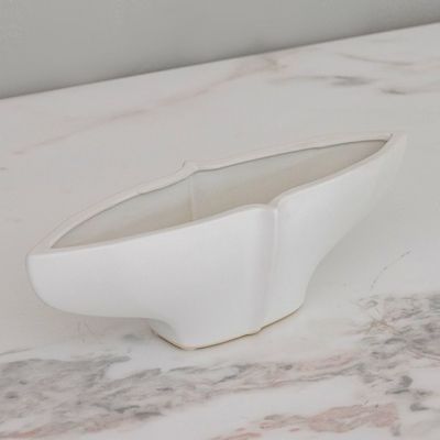 Zenith Ceramic Bowl White 33.5X9.5X10.5Cm 