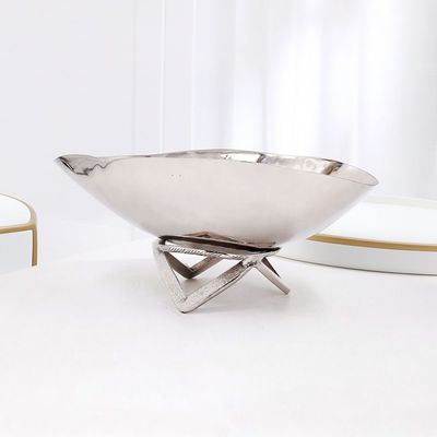 Regal Heritage Oval Bowl 35X23X15 Cm Nickel