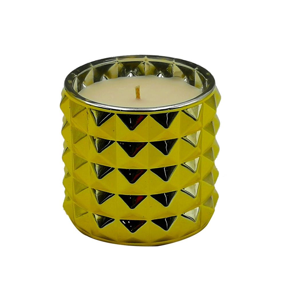 Buy Luminara Embossed Glass Jar Candle Norway Spurce&Cedar 220g 9.8x8