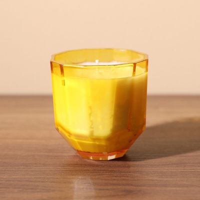 Luminara Shaped Jar Candle Luxury Amber 220GM 8.8X9CM