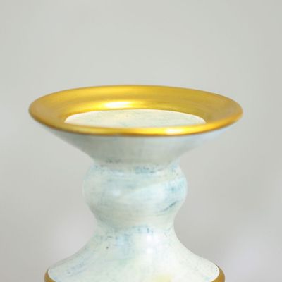 Muraqqa Candle Holder Multicolor 10.5X10.5X29.5Cm 