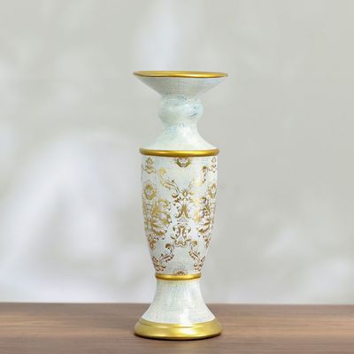 Muraqqa Candle Holder Multicolor 10.5X10.5X29.5Cm 