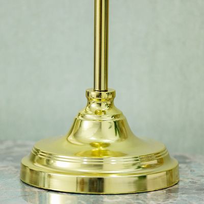 Medalion Metal Candle Holder 20x20x70Cm Gold