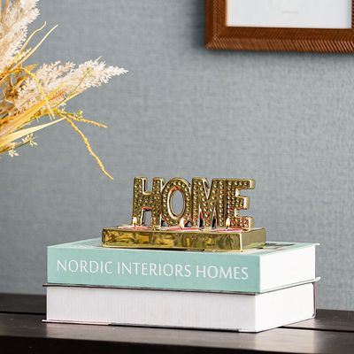 Liana T Light Holder Home 17x7x7.5Cm Gold