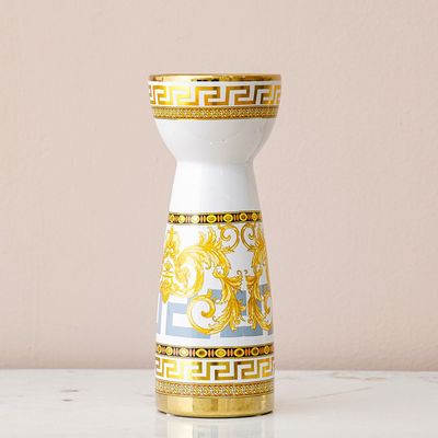 Aaliyah Candle Holder Gold 10.3x10.3x26Cm 