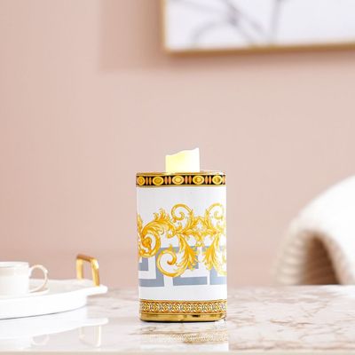 Aaliyah T Light Holder Gold 9.5x9.5x12.8Cm 