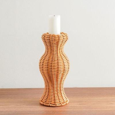 Boheme Candle Holder Brown 10.5X10.5X24Cm 