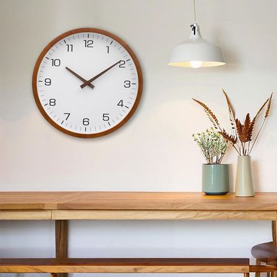 Sansa PP Simply Wall Clock White 60x60x6