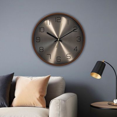 Sansa PP Glimmer Wall Clock Rose Gold 30x30x4.2