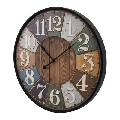 Cambridge Metal Route Wall Clock 50x50Cm