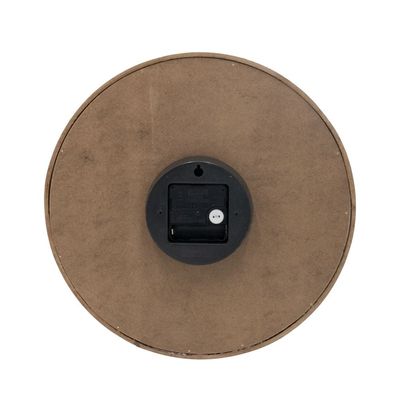 Cambridge Fabric Waves Grey-White Wall Clock 30x30x4Cm