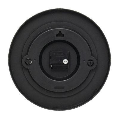 Cambridge PP Waning Moon Black-Silver Wall Clock 30.5x30.5x4.2Cm