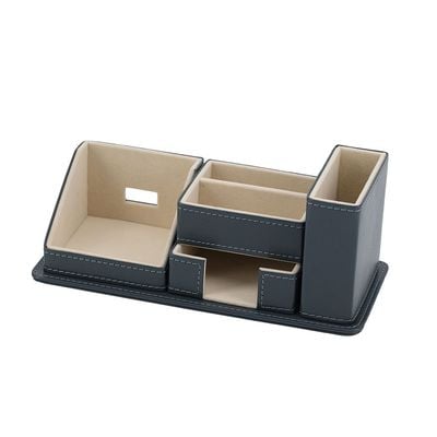 Elsa Velvet Jewelry Organizer 27X12X10Cm Grey