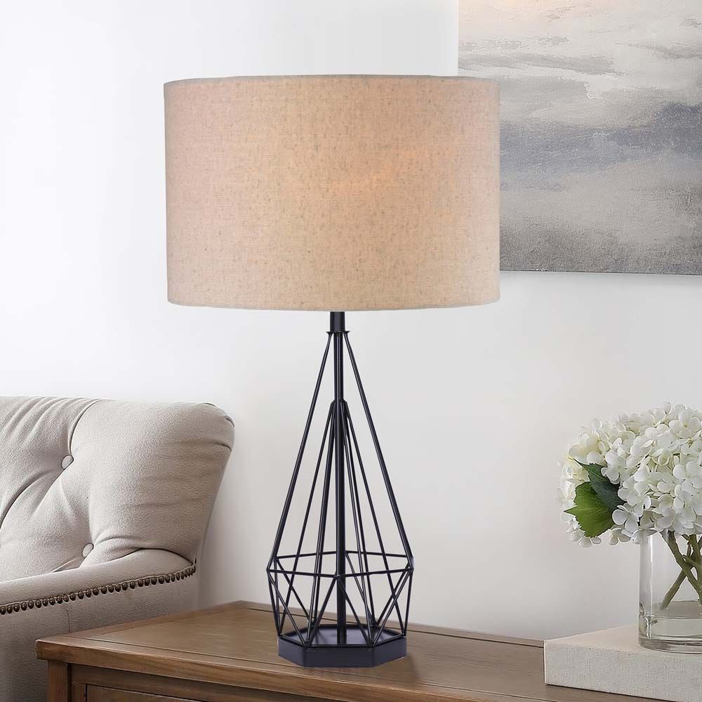 Wire store table lamp