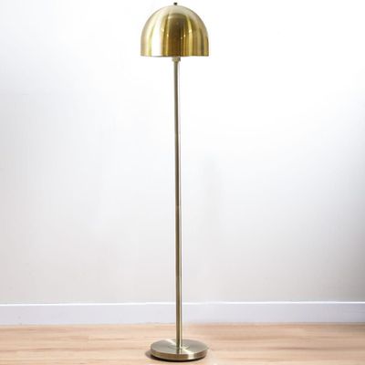 Nicholas Metal Floor Lamp With Metal Dome Shade