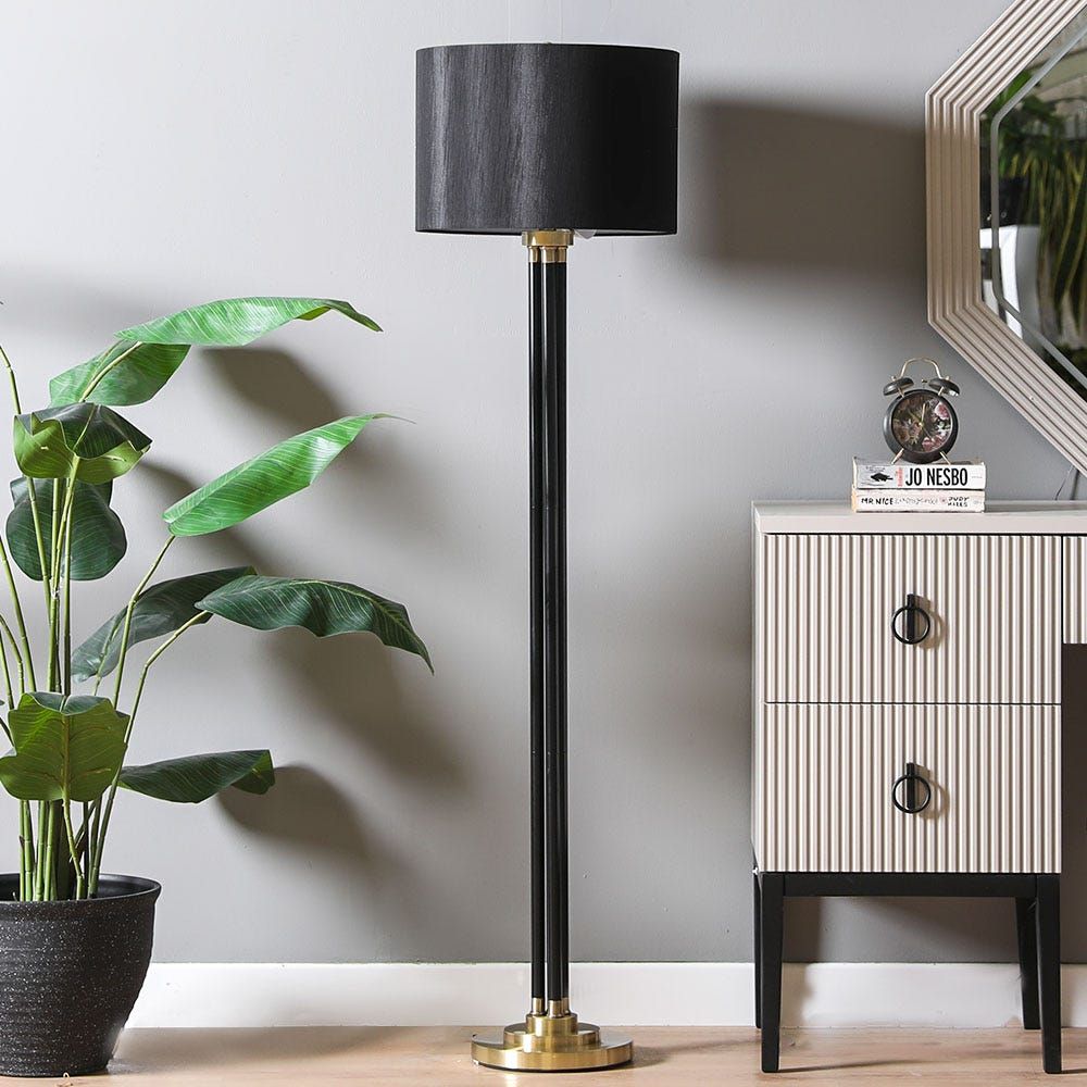 Tole floor online lamp