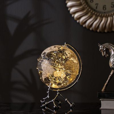 Jonathan Globe Table Lamp  22x24x35 Cm