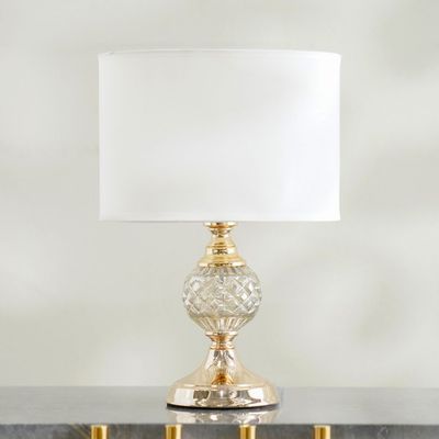 Jonathan Glass Lamp Body Gold 11X22Cm (Body Only)