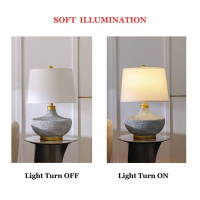 Jonathan Table Lamp - Grey - 40.5x40.5x58 cm 