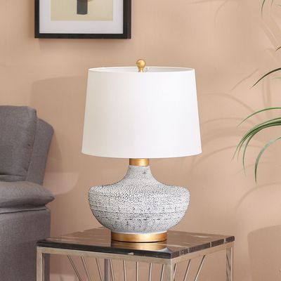 Jonathan Table Lamp Grey 40.5X40.5X58Cm 