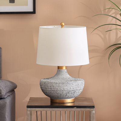 Jonathan Table Lamp Grey 40.5X40.5X58Cm 