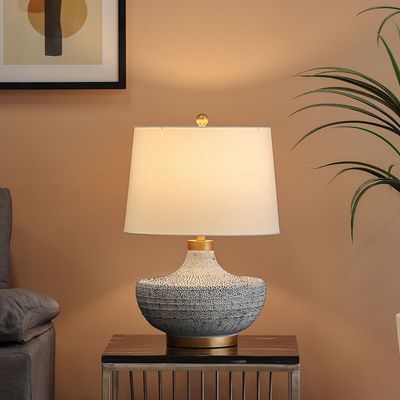 Jonathan Table Lamp Grey 40.5X40.5X58Cm 