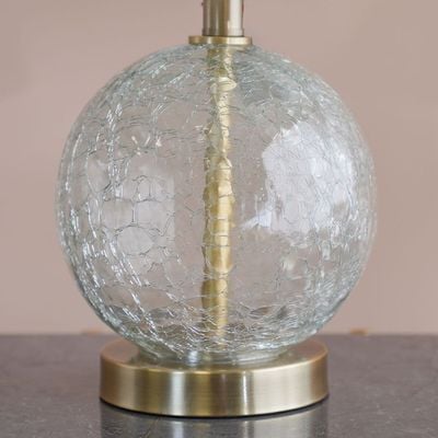 Jonathan Glass Table Lamp Clear 28X28X51Cm 