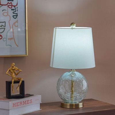 Jonathan Glass Table Lamp Clear 28X28X51Cm 