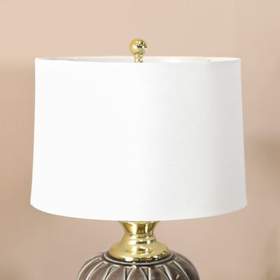 Jonathan Ceramic Table Lamp Gold/Grey 38X38X55.5Cm 