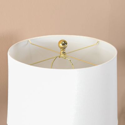 Jonathan Ceramic Table Lamp Gold/Grey 38X38X55.5Cm 