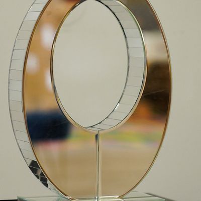 Jonathan Mirror Table Lamp Clear 43X25.4X72Cm 