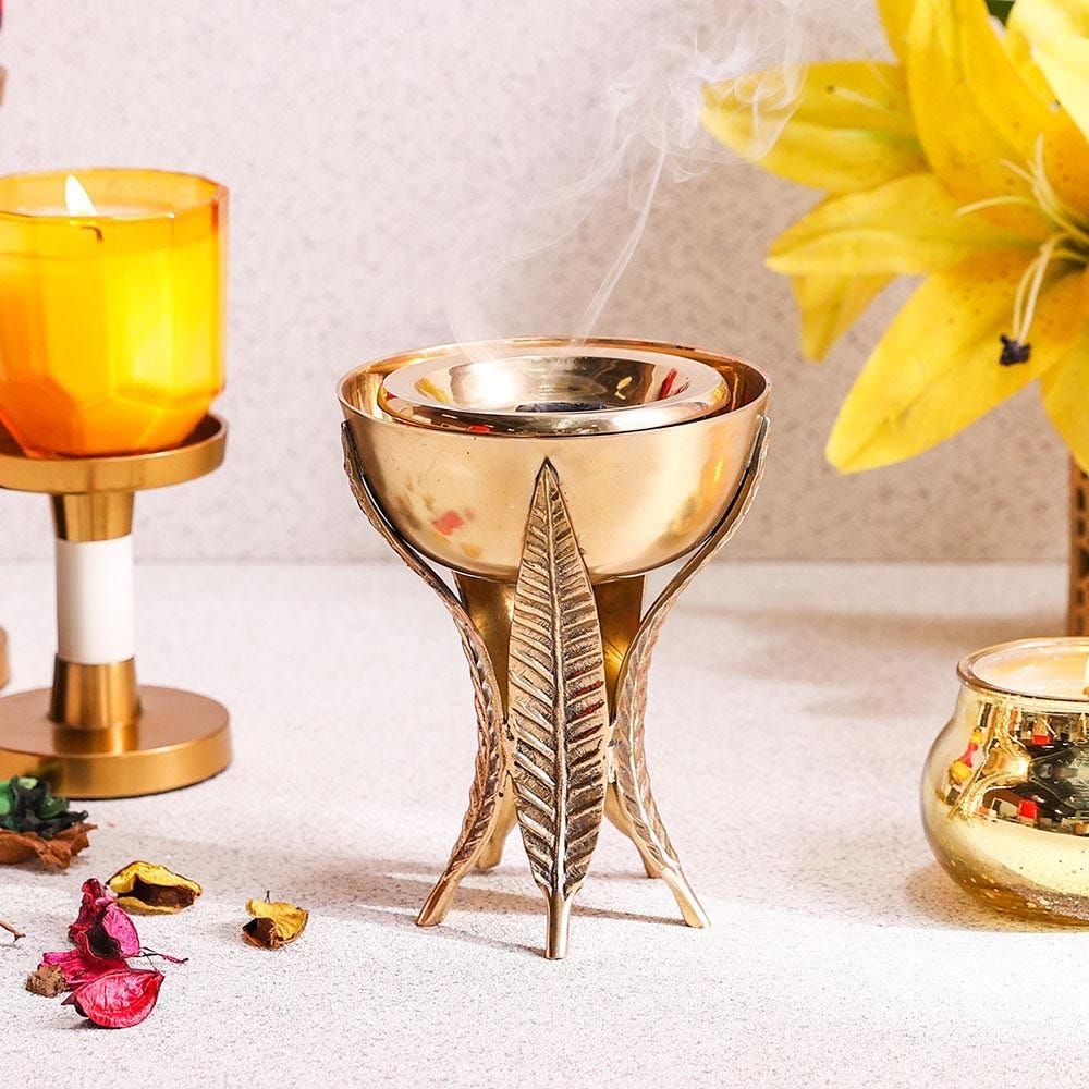 Buy Aliena Incense Burner - Shiny Online | Danube Home UAE