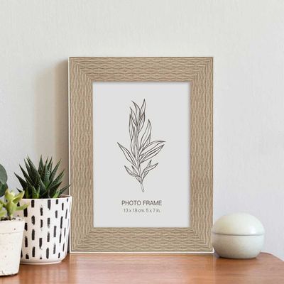 Petite Photo Frame Wood Color 5x7Inch