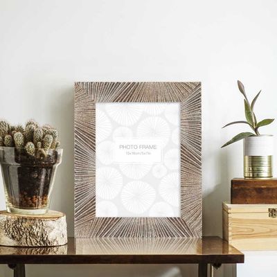 Petite Photo Frame Silver 4X6Inch