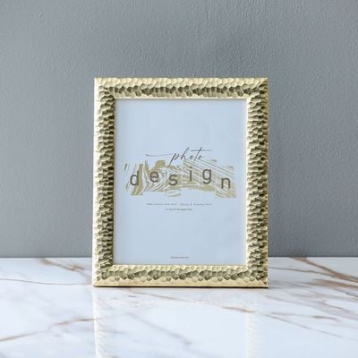 Petite Single Photo Frame Gold 20.3x25.4Cm 