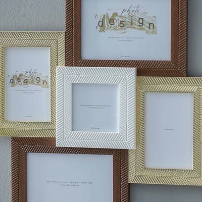 Petite 5 Pcs Collage Photo Frames Multicolor  