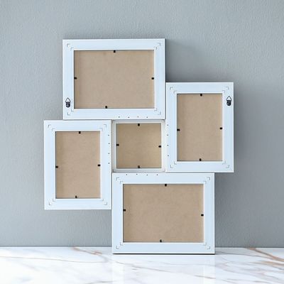 Petite 5 Pcs Collage Photo Frames Multicolor  