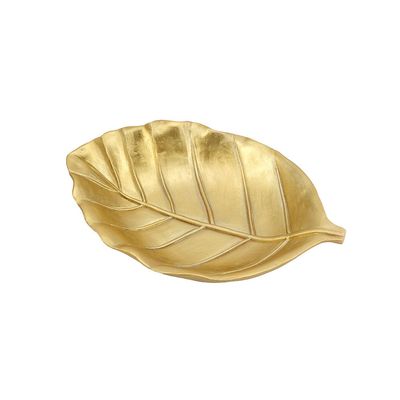 Norwich Leaf Tray 29.5X18X5.5Cm Gold