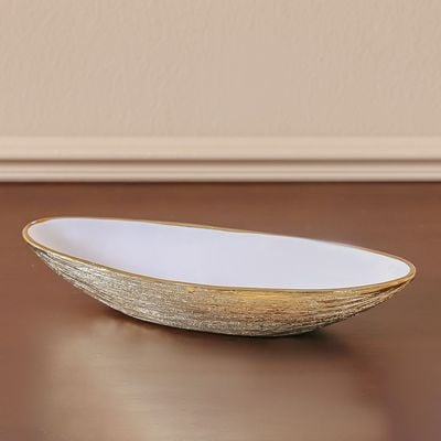 Inaaya Oval Ceramic Plate 30X13X8