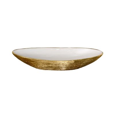 Inaaya Oval Ceramic Plate 30X13X8